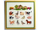 borduurpakket boerderij met dieren