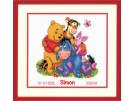 borduurpakket winnie de pooh, geboorte simon