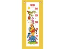 borduurpakket winnie de pooh, groeimeter/meetlat yannick