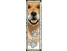 borduurpakket boekenlegger, hond/pootafdruk
