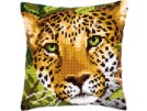 kruissteekkussen luipaard