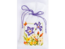 borduurpakket kruidenzakje, lelies
