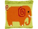kruissteekkussen olifant