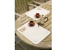 placemat (2 st.) koffie/thee, ecru