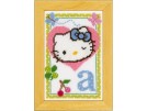 borduurpakket hello kitty, letter A