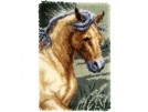knoopkleed paard in draf