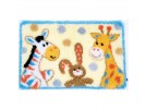 knoopkleed zebra, konijn en giraffe