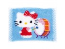 knoopkleed hello kitty, op de trom