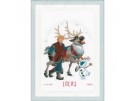 borduurpakket frozen, kristoff en sven, geboorte lucas