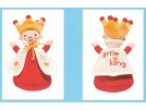 borduurknuffel pim-pam-pom, kleine koning