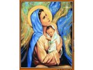 stramien maria met kind