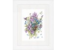 borduurpakket marjolein bastin, irissen met vogels/vlinders
