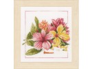 borduurpakket marjolein bastin, boeket van amaryllis