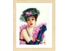 borduurpakket elegante dame