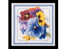 borduurpakket viooltjes