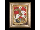 borduurpakket icoon, st.george and the dragon