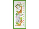 borduurpakket jungle, groeimeter/meetlat benôit