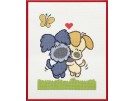 borduurpakket woezel&pip, vriendschap