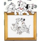 borduurpakket disney, 101 dalmatiërs (klein)