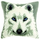 kruissteekkussen wolf