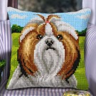 kruissteekkussen shih tzu