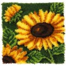 knoopkussen zonnebloemen