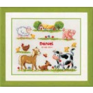 borduurpakket boerderij, geboorte daniël