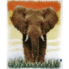 knoopkleed olifant op de savanne
