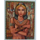 stramien + garenpakket, egyptische prinses